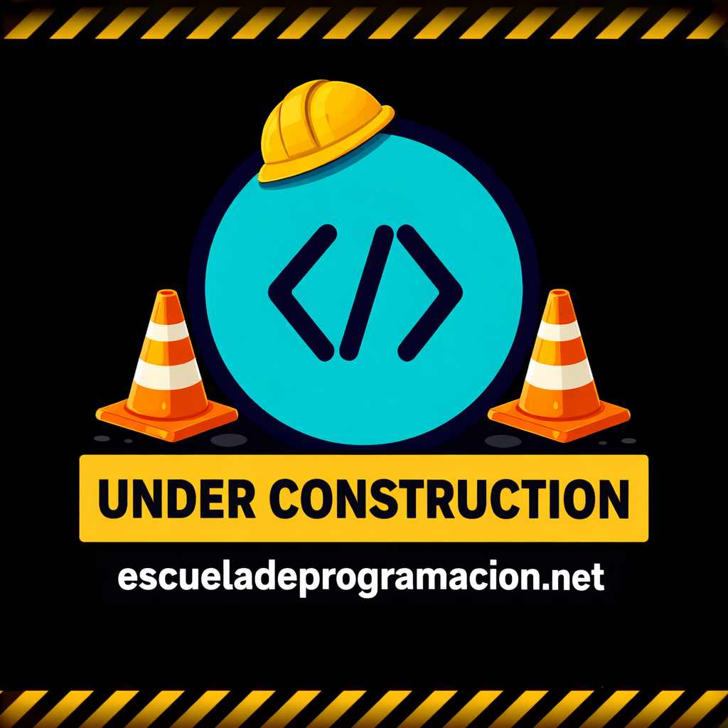 Sitio en construcción - escueladeprogramacion.net