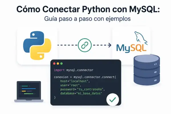 Cómo Conectar Python con MySQL: Guía paso a paso con ejemplos