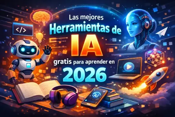 Las mejores Herramientas de IA gratis para aprender en 2026