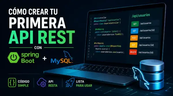 Cómo crear tu primera API REST con Spring Boot y MySQL