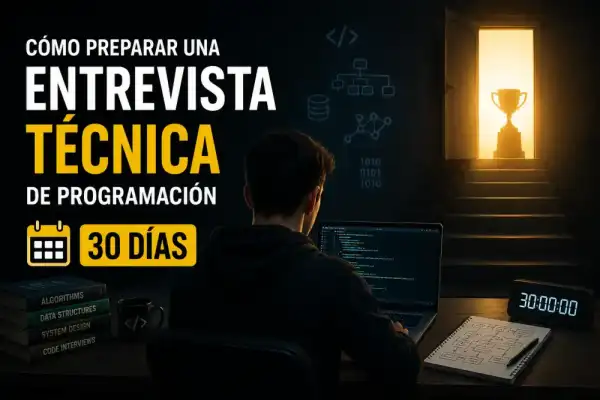 Cómo preparar una entrevista técnica de programación en 30 días