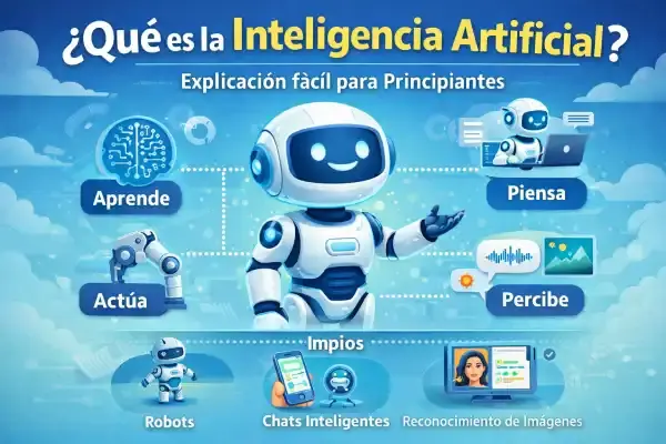 ¿Qué es la Inteligencia Artificial? Explicación fácil para Principiantes