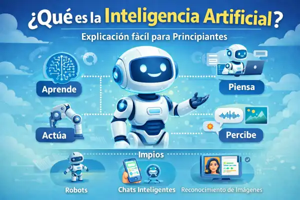 ¿Qué es la Inteligencia Artificial? Explicación fácil para Principiantes