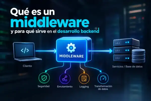 Qué es un middleware y para qué sirve en el desarrollo backend