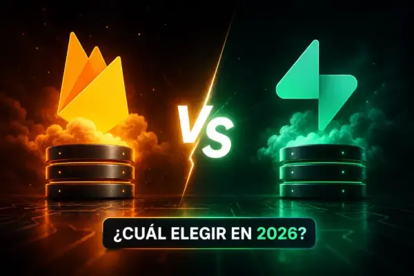Bases de datos en la nube: Firebase vs Supabase ¿cuál elegir en 2026?