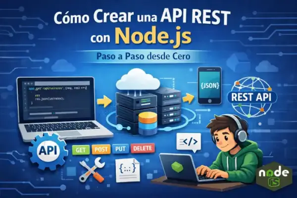 Cómo Crear una API REST con Node.js paso a paso desde Cero