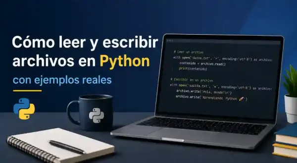 Cómo leer y escribir archivos en Python con ejemplos reales