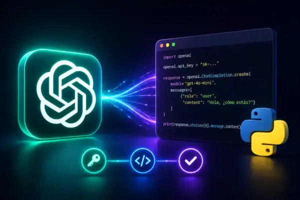 Cómo usar la API de OpenAI con Python: tutorial paso a paso