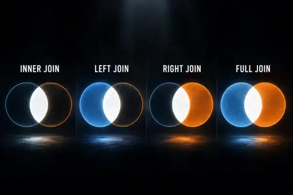 Diferencia entre INNER JOIN, LEFT JOIN, RIGHT JOIN y FULL JOIN