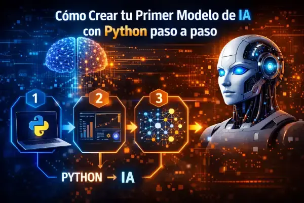 Cómo Crear tu Primer Modelo de IA con Python paso a paso