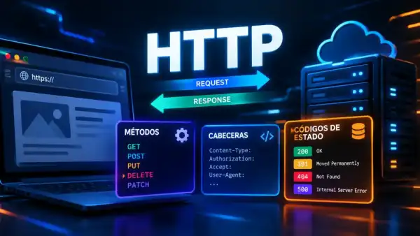 Cómo funciona HTTP: métodos, cabeceras y códigos de estado