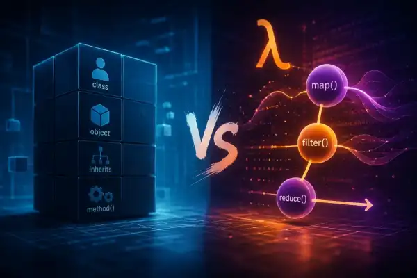 Programación orientada a objetos vs programación funcional