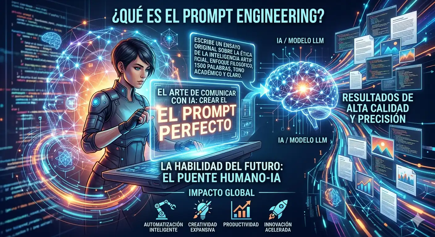 Qué es el Prompt Engineering y por qué es la habilidad del futuro