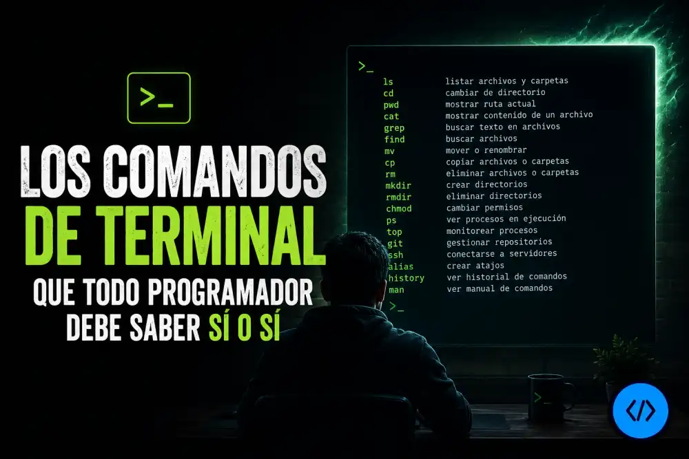 Los comandos de terminal que todo programador debe saber sí o sí