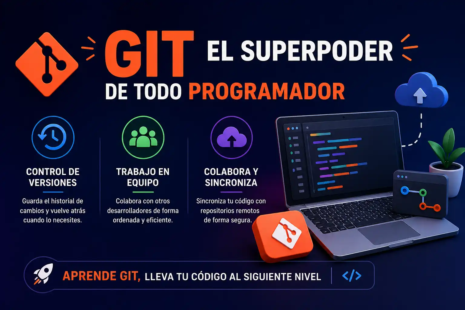 Qué es Git y por qué todo programador debe aprenderlo desde cero