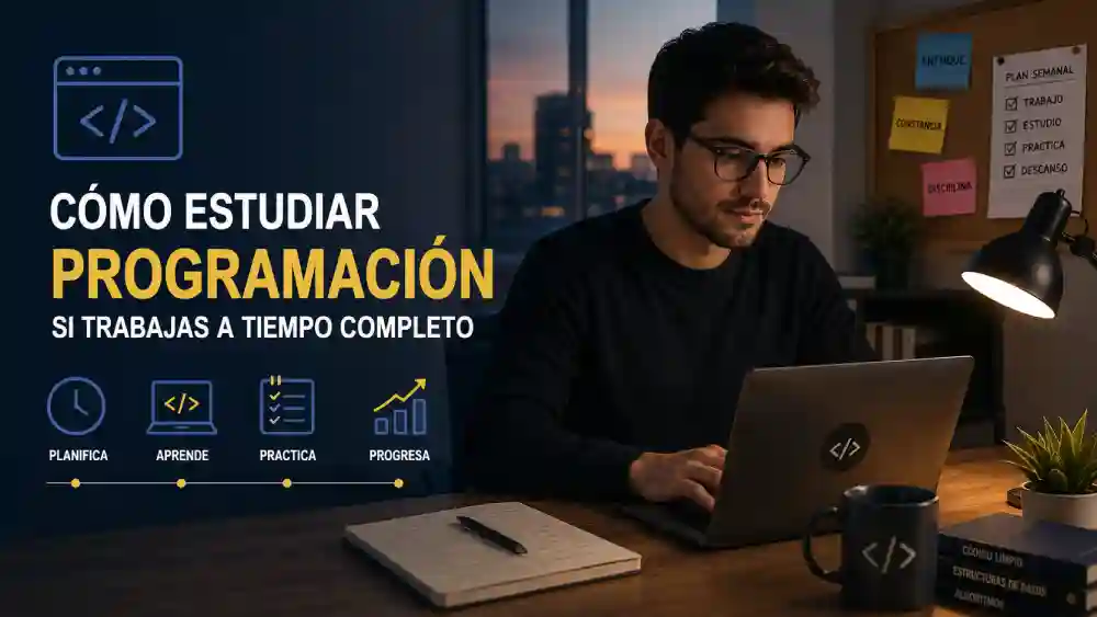 Cómo Estudiar Programación si Trabajas a Tiempo Completo