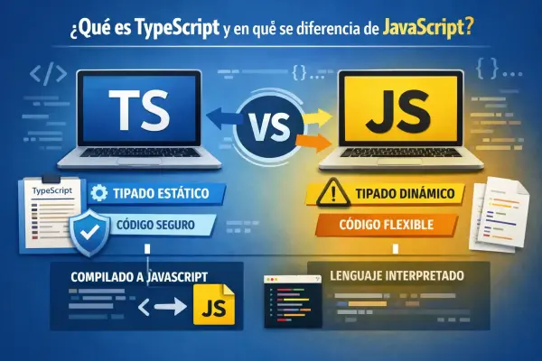 Qué es TypeScript y en qué se diferencia de JavaScript
