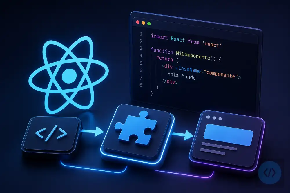Cómo crear un componente React desde cero paso a paso