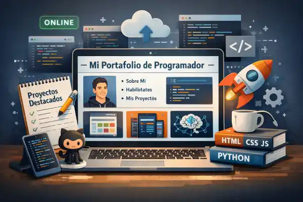Cómo crear tu primer portafolio como programador paso a paso
