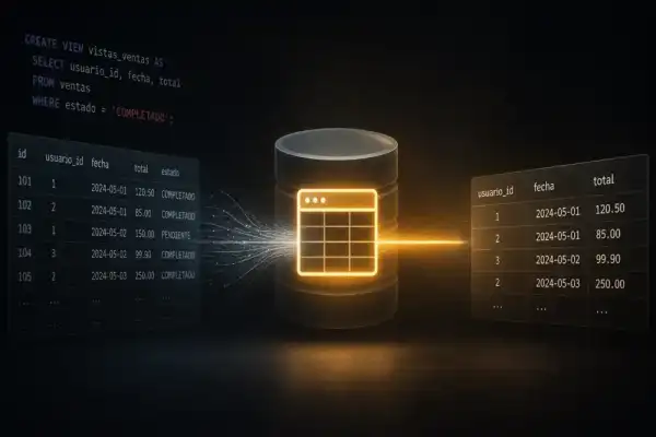 Vistas en SQL: qué son, cómo crearlas y cuándo usarlas