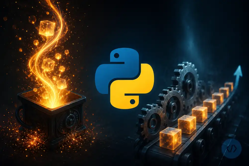 Generadores e iteradores en Python explicados con ejemplos