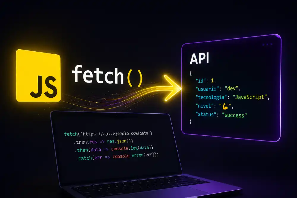 Cómo hacer fetch de una API en JavaScript desde cero
