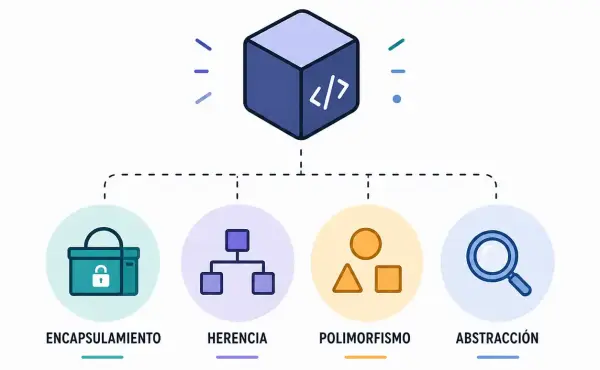 Qué es la Programación Orientada a Objetos y sus 4 pilares explicados